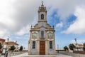 Architectural detail of the church of S. Bartolomeu de Mar, POrtugal