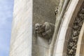 Architectural detail of the Church of St. Andrew, Niort, Royalty Free Stock Photo