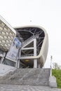 Architectural detail from Cluj Arena stadium