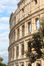 architectural detail at the Colosseum, Amphitheatrum Novum, Amphitheatrum Flavium, Rome, Italy, Europe Royalty Free Stock Photo