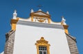 Architectural detail of the convent of Loios in Evora