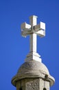 Architectural detail: Cross on cupola