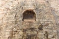 Architectural detail on Dhamekh Stupa in Sarnath, Varanasi