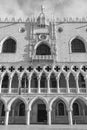 Doge`s palace in St Macro Square in Venice Palazzo Ducale Royalty Free Stock Photo