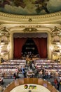 Architectural detail of El Ateneo Grand Splendid in Buenos Aires, Argentina