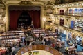 Architectural detail of El Ateneo Grand Splendid in Buenos Aires, Argentina