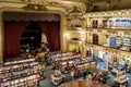 Architectural detail of El Ateneo Grand Splendid in Buenos Aires, Argentina