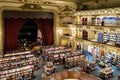 Architectural detail of El Ateneo Grand Splendid in Buenos Aires, Argentina