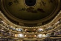 Architectural detail of El Ateneo Grand Splendid in Buenos Aires, Argentina