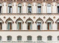 Architectural detail - exterior of historic building in Venice, Italy Royalty Free Stock Photo