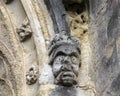 Architectural Detail in Vicars Close in Wells, Somerset Royalty Free Stock Photo