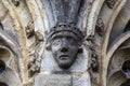 Architectural Detail in Vicars Close in Wells, Somerset Royalty Free Stock Photo