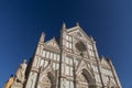 Basilica di Santa Croce in Florence, Italy Royalty Free Stock Photo