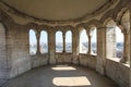 Architectural detail in Fisherman's Bastion in Budapest