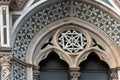 Architectural detail, Florence Cathedral of Saint Mary of the Flowers Royalty Free Stock Photo