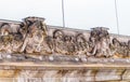 detail of the German parliament Reichstag - Bundesta in Berlin