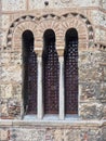 Detail of Historic 11th Century Byzantine Greek Orthodox Church, Athens, Greece Royalty Free Stock Photo