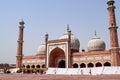 Architectural detail of Jama Masjid Mosque, Old Delhi, India, The spectacular architecture of the Great Friday Mosque Jama Masjid Royalty Free Stock Photo