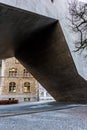 Architectural detail of the Landesmuseum in Zurich - 1 Royalty Free Stock Photo