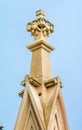 Architectural detail of Lourdes Church Royalty Free Stock Photo