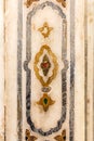 Architectural detail with marquetry inside Agra Fort, Agra Royalty Free Stock Photo