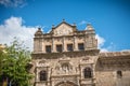 Architectural detail of the museum Santa Cruz de Toledo Royalty Free Stock Photo