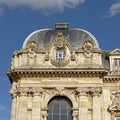 Architectural detail of the opera building of Calais, France