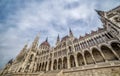 Architectural detail of the parliament building in Budapest, Hungary Royalty Free Stock Photo