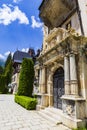 Architectural detail from Peles castle Royalty Free Stock Photo