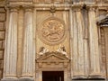 Architectural detail of Place of Carlos V, Alhambra, Granada