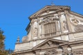 Architectural detail of the Roman Catholic Baroque San Giuseppe Royalty Free Stock Photo