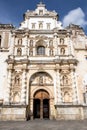 Architectural detail of the San Francisco el Grande church in Antigua Guatemala Royalty Free Stock Photo