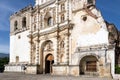 Architectural detail of the San Francisco el Grande church in Antigua Guatemala Royalty Free Stock Photo