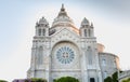 architectural detail of Santa Luzia basilica in Viana do Castelo in northern Portugal Royalty Free Stock Photo