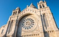 architectural detail of Santa Luzia basilica in Viana do Castelo in northern Portugal Royalty Free Stock Photo