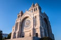 architectural detail of Santa Luzia basilica in Viana do Castelo in northern Portugal Royalty Free Stock Photo