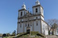 Architectural detail of the Sao Cristovao De Ovar parish church Royalty Free Stock Photo