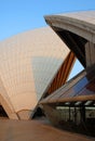 Architectural detail of Sydney Opera House, Sydney, Australia Royalty Free Stock Photo