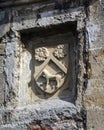 Architectural Detail on Vicars Close in Wells, Somerset Royalty Free Stock Photo