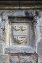 Architectural Detail on Vicars Close in Wells, Somerset Royalty Free Stock Photo