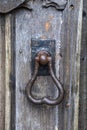 Architectural Detail in Vicars Close in Wells, Somerset Royalty Free Stock Photo