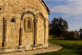 Architectural details of ancient cathedral