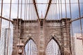 Leading Lines of the Brooklyn Bridge, NYC, USA