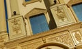 Architectural details of a Building replica of old and ancient palaces type of construction