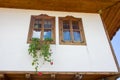Architectural Details in the Bulgarian village of Zheravna Royalty Free Stock Photo