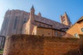 Architectural details of the cathedral of Albi France