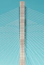 Architectural Details Of 25 de Abril Bridge 25th April Bridge In Lisbon