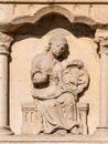 Notre Dame de Paris Cathedral: Architectural details. Paris, France