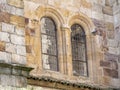 Architectural details in historic European medieval construction