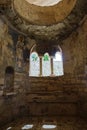 Architectural details inside Saint Nicholas church in Myra, Turkey Royalty Free Stock Photo